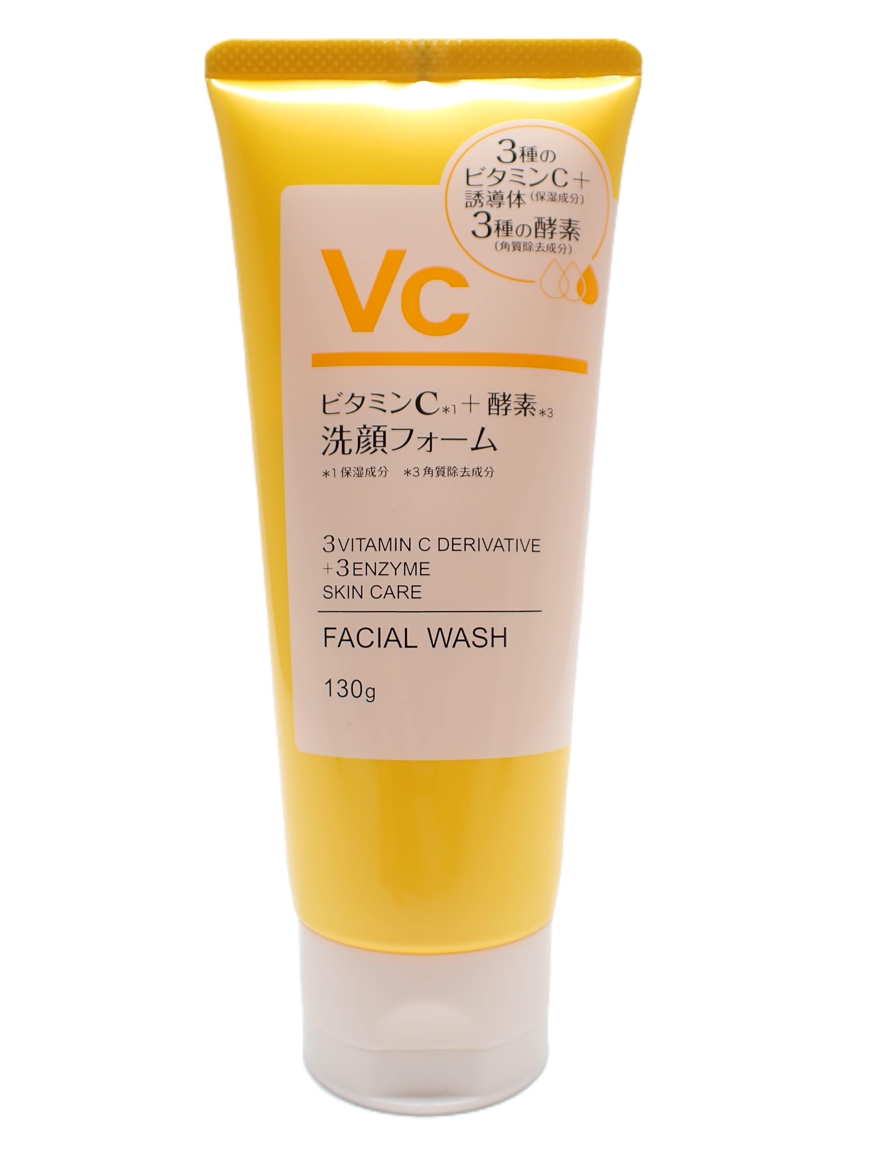3 VITAMIN C DERIVATIVE + 3 ENZYME SKIN CARE FACIAL WASH