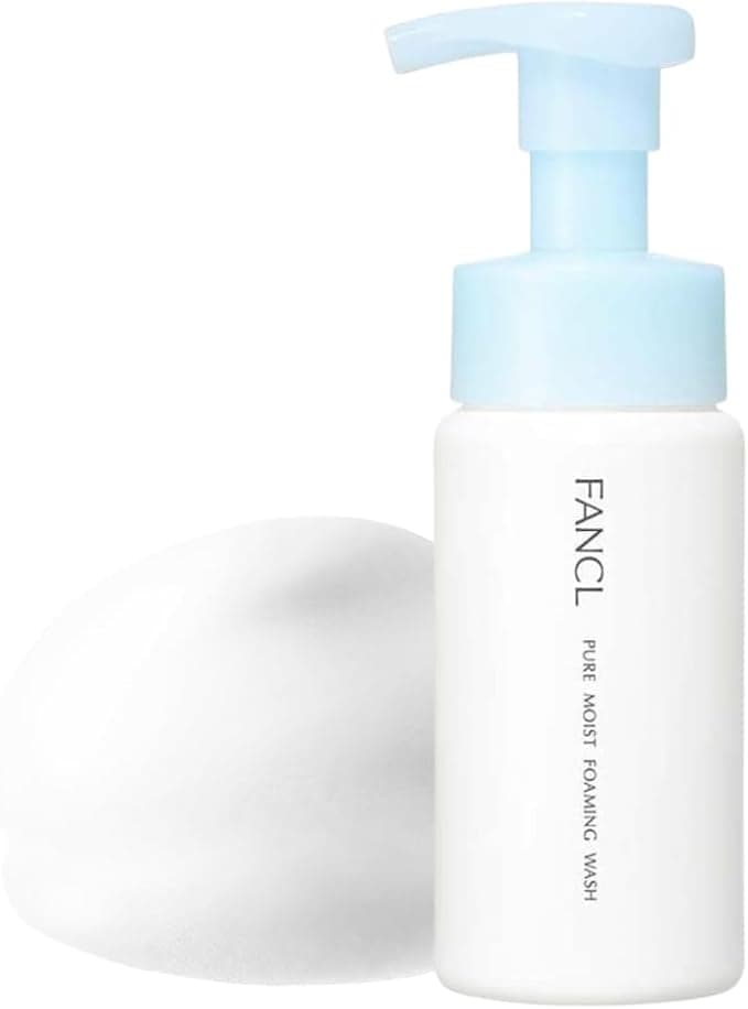 FANCL pure moist foaming wash